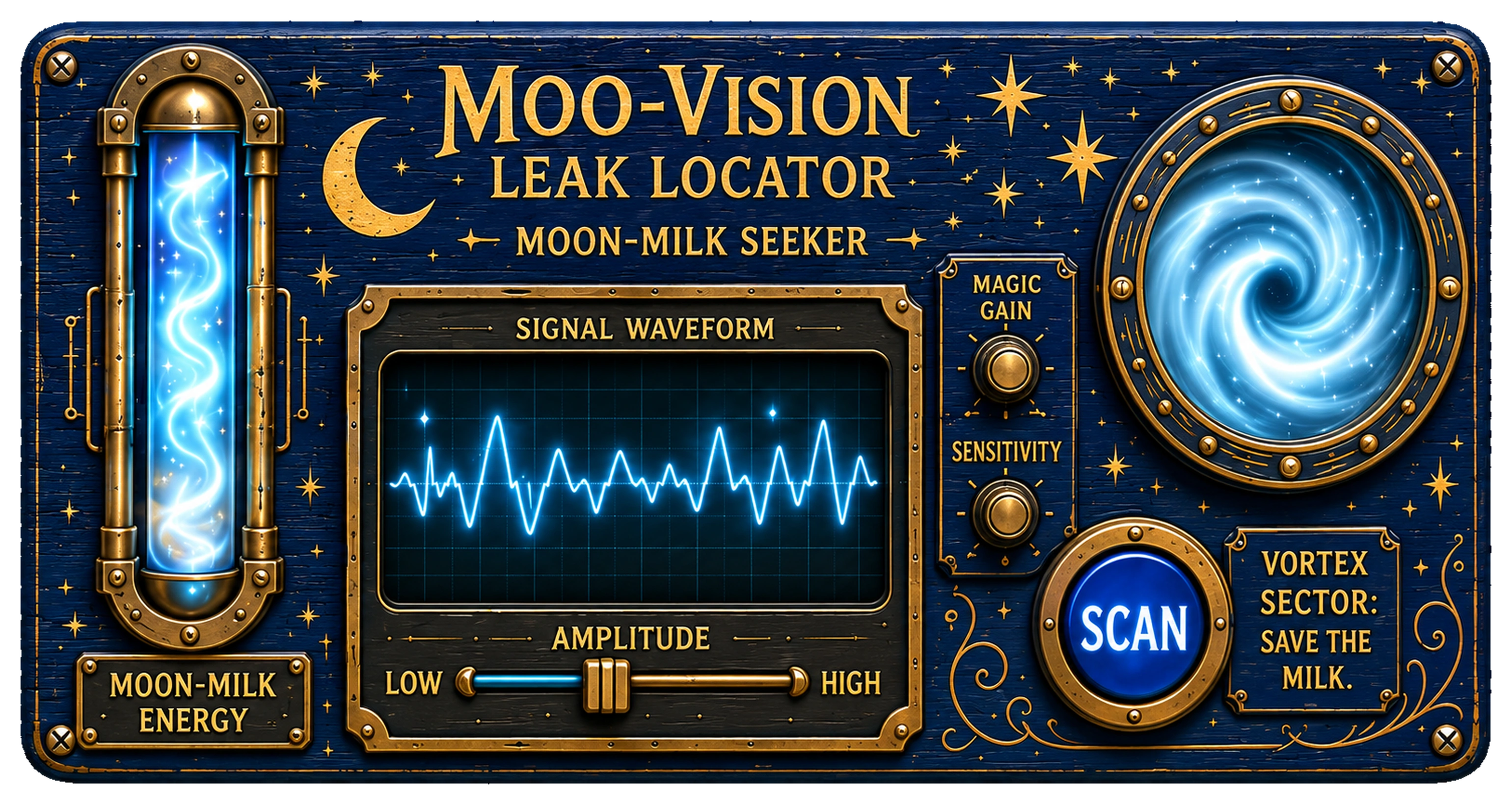 Moo-Vision Leak Locator STEM discovery activity