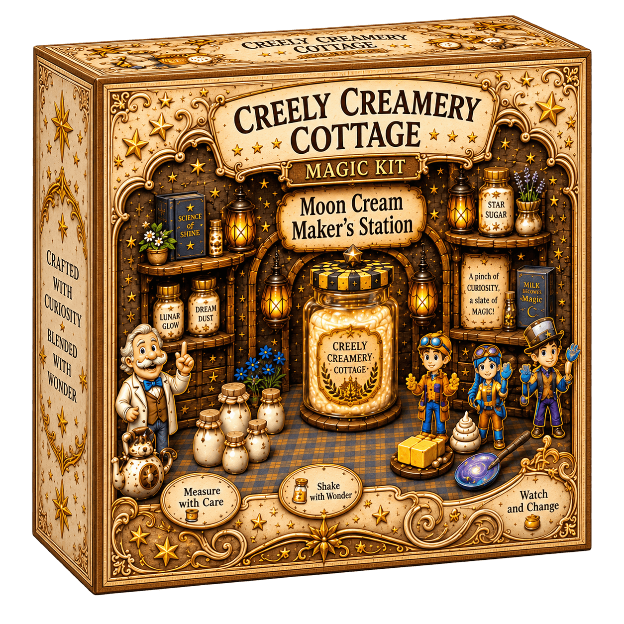 Creely Creamery Cottage magic kit box