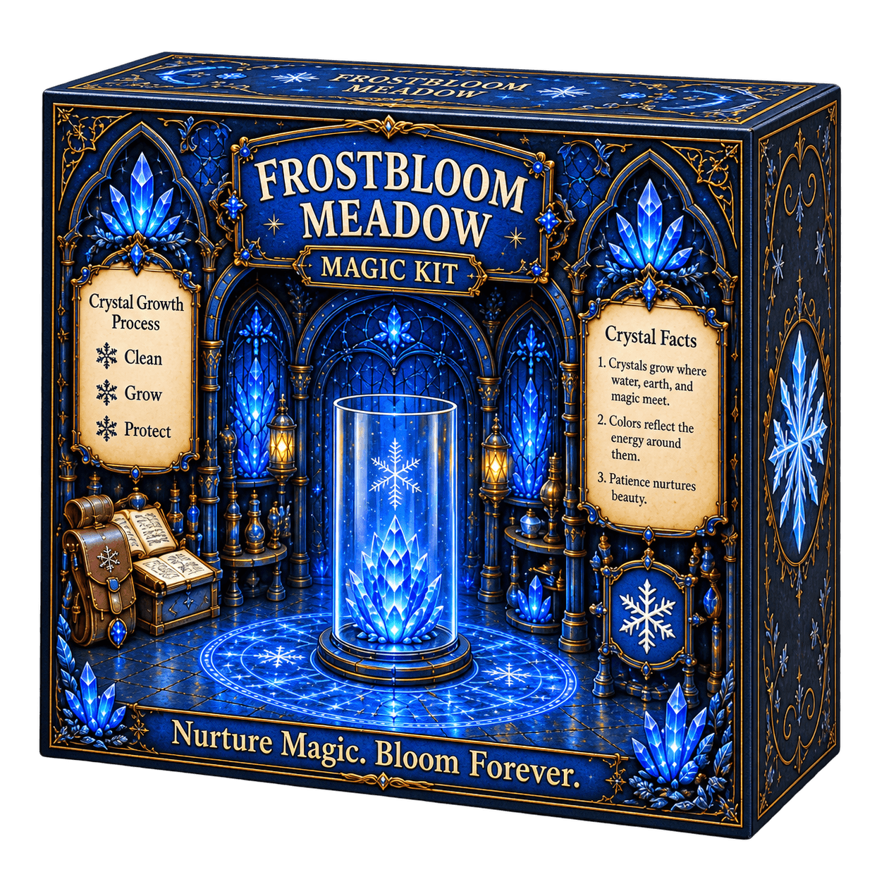 Frostbloom Meadow magic kit box