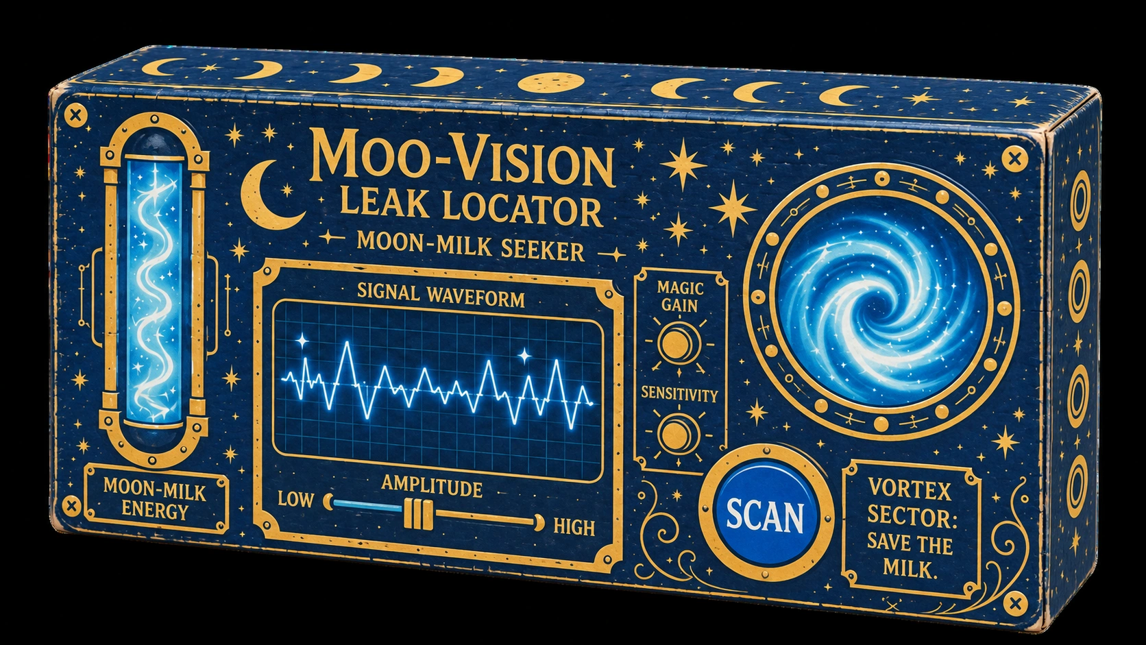 Moo-Vision Leak Locator STEM discovery activity