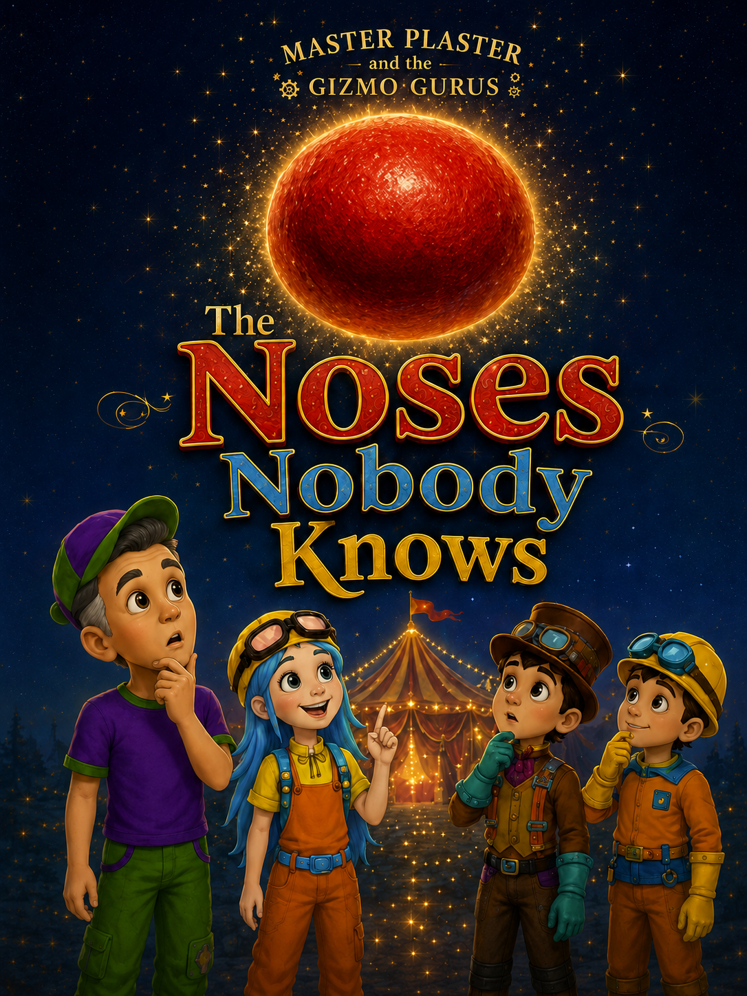 The Noses Nobody Knows circus book cover