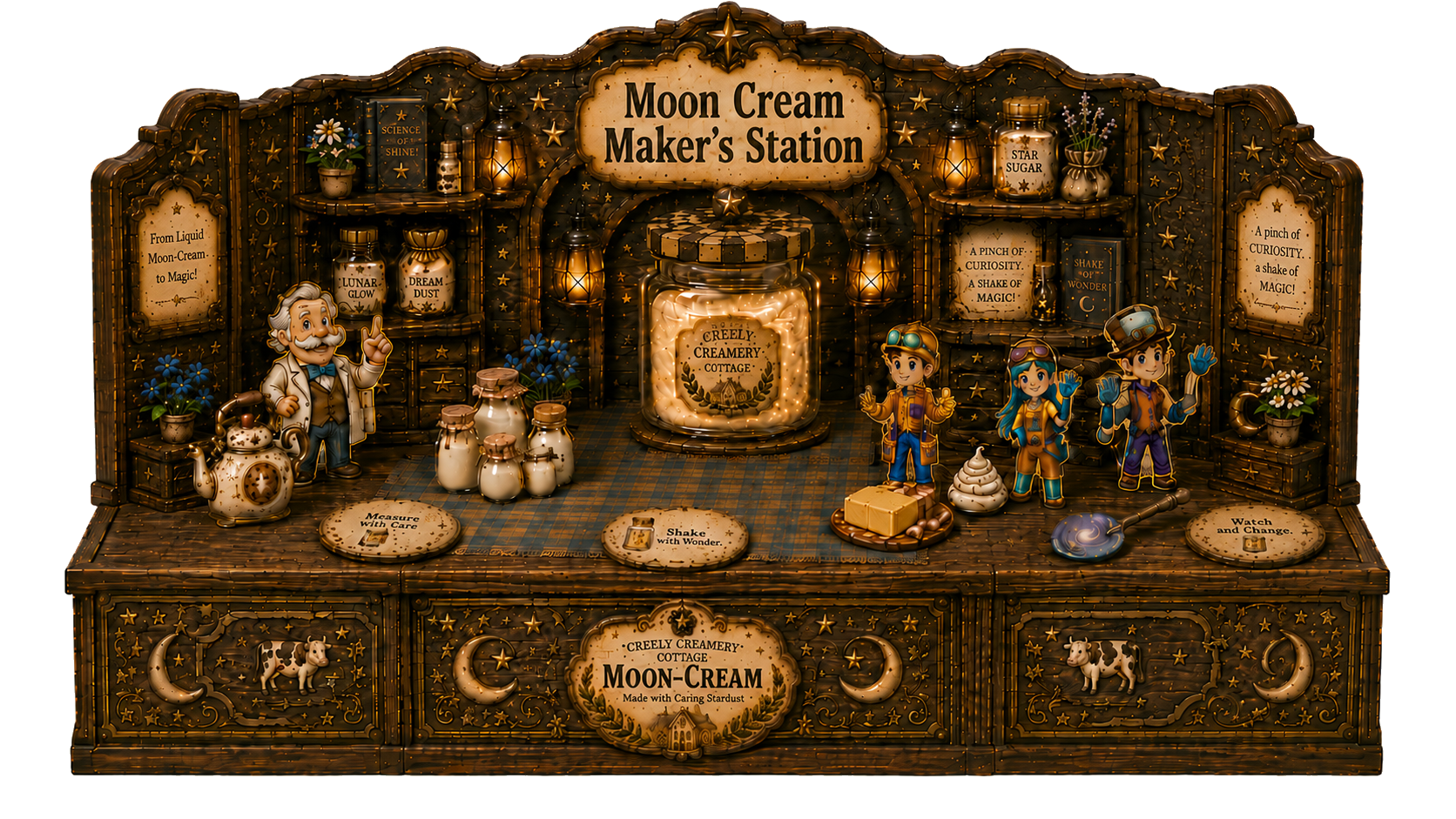 Moon Cream Maker's Station STEM DIY