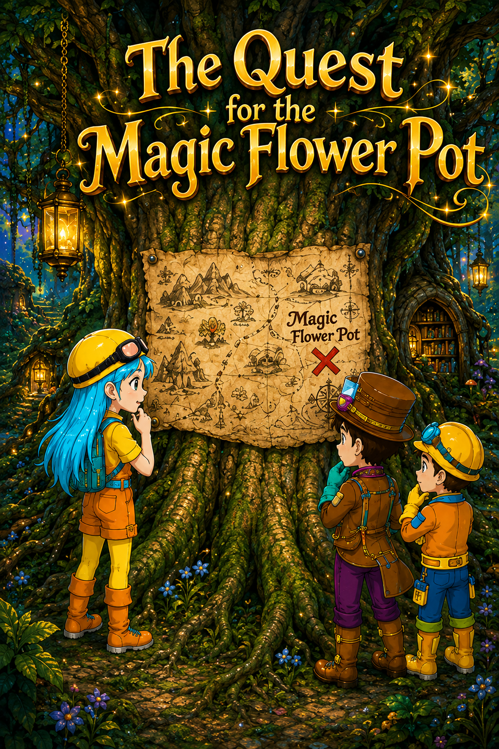 Quest for the Magic Flower Pot book cover